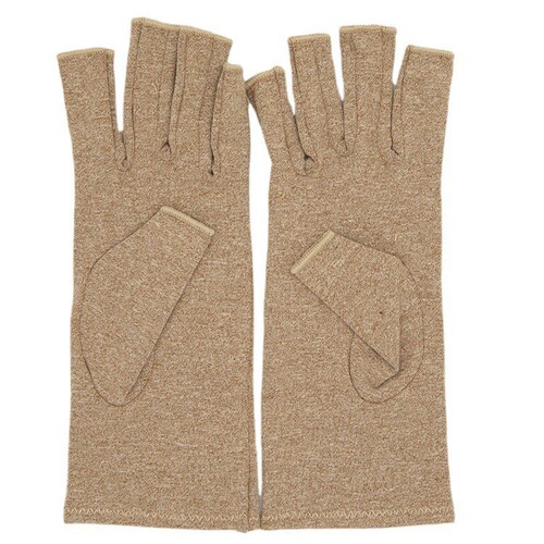Amazon Cycling Half Finger Pressure Gloves Outdoor Inflammation Joint Training Anti-Slip Running Fitness Sports Cycling Gloves
