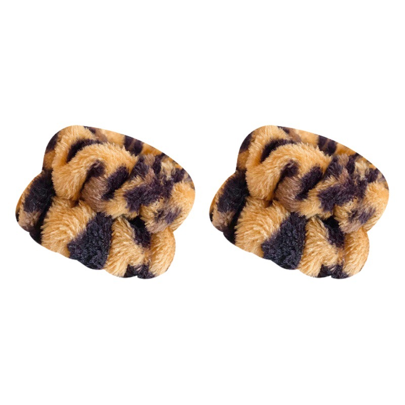 Pulsera de lavado de cara de felpa transfronteriza, puños a prueba de humedad, pulsera impermeable para mujer, pulsera deportiva, cinturón para el cabello de color sólido europeo y americano al por mayor