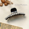 Big hairgrip from pearl, shark, crab pin, hairpins, hair accessory, South Korea, internet celebrity