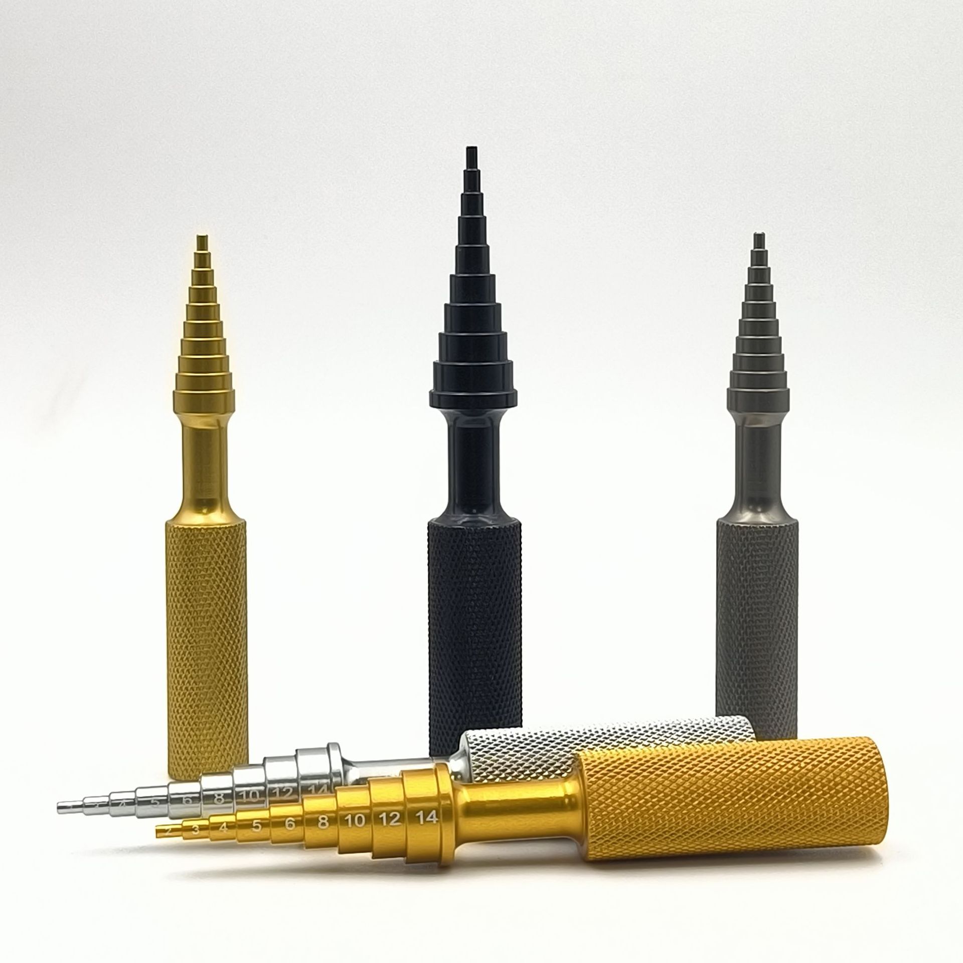 航模轴承拆卸工具 拆轴承工具 轴承拆装器铝合金2-14mm轴承安装器