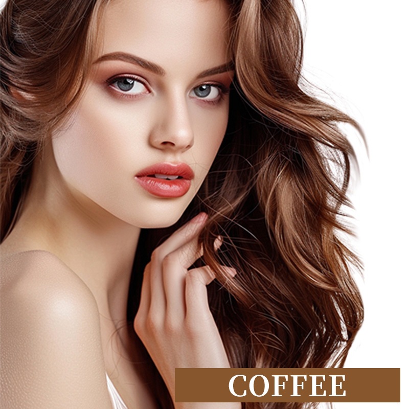 Un extracto de planta negra colorante para el cabello cubierto crema de color para el cabello blanco para el cabello negro en un lavado FDA colorante temporal para el cabello