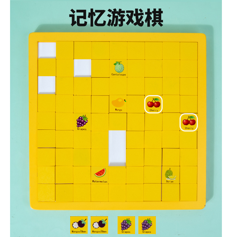 Ajedrez de madera juegos de mesa de puzzle juegos de interacción padres-hijos juegos de juego de doble juego de juguetes