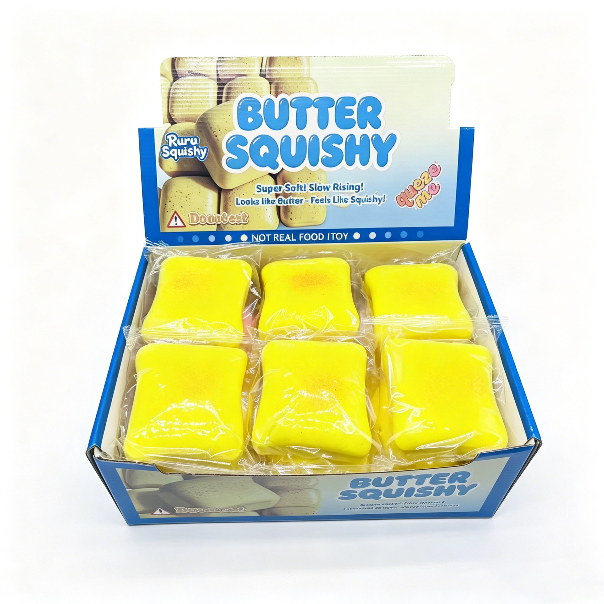 PU súper húmedo suave rebote lento caja de pastel pellizco pellizco Le juguete de simulación de pan simulación de tostada image 15