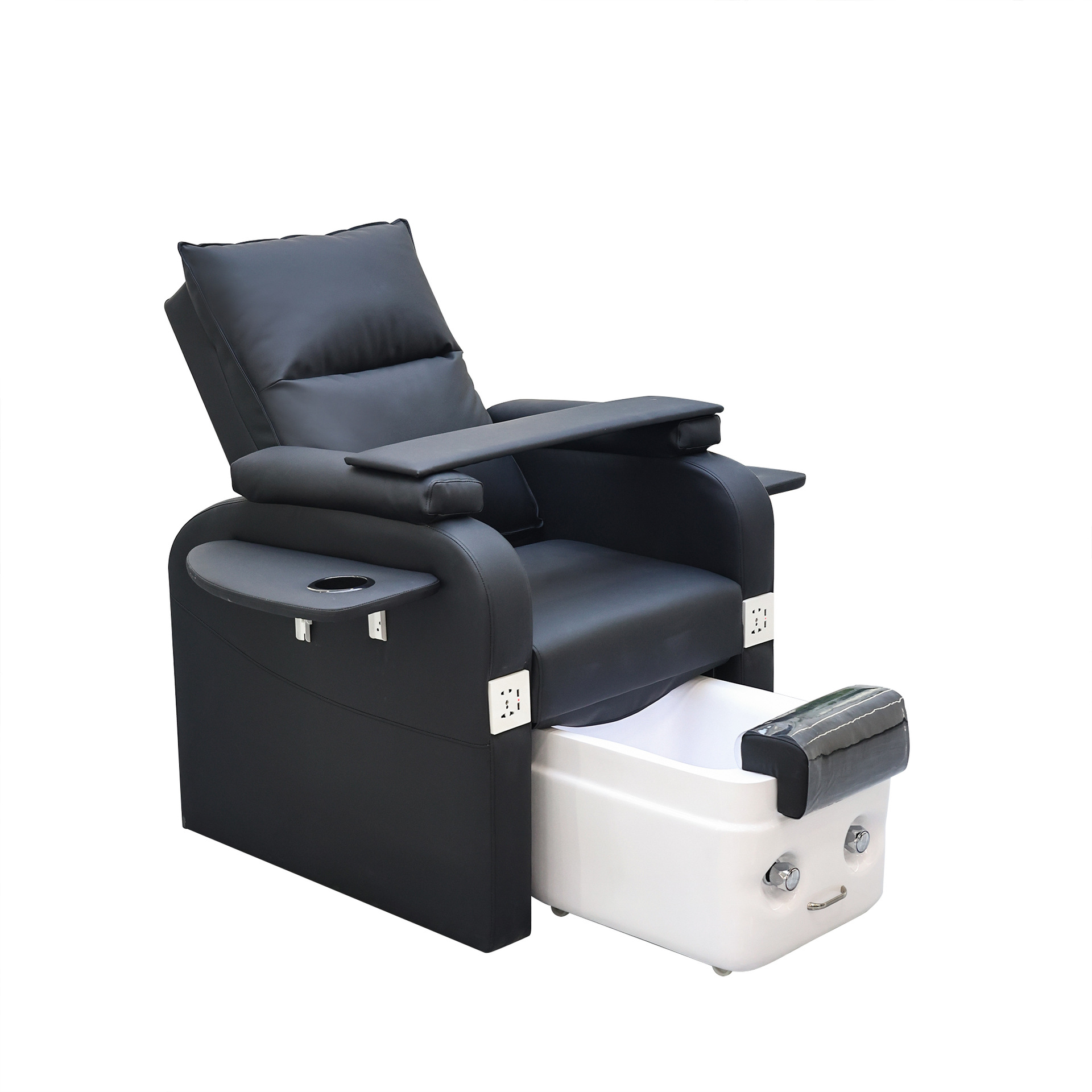 Fábrica directa sofá de manicuras eléctricas multifuncional puede reclinarse plana bordado pestañas bordadas cejas manicuras silla SPA silla de baño de pies