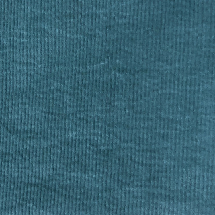 97% algodón 3% spandex 11 Wale sólido tejido elástico cordón tela de ropa