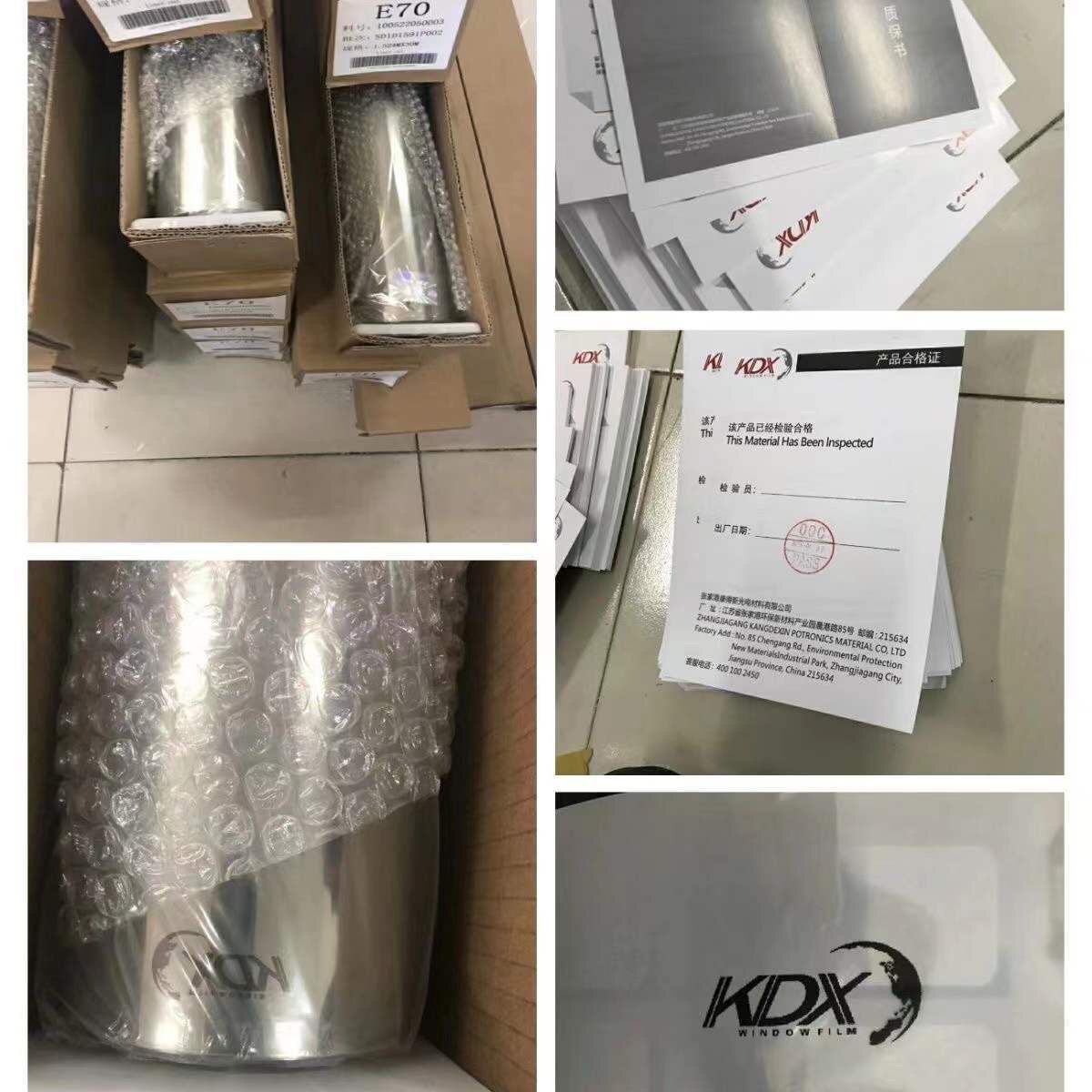 Kdx Kangdexin Car Film Insulation Solar Film Full Car Film Explosion-Proof Film Sun Protection Glass Film 30m Full Roll