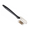 S -type suede cleaning brush three -sided velvet skin frosted skin snow boots clean copper silk shoe brush