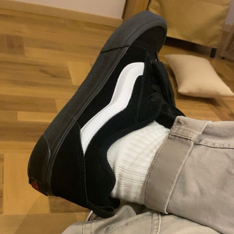 Knu Skool Bread Shoes Low-Top Sneakers Black Warrior Casual Shoes Thick Tongue Versatile Couple Shoes Knu Skool Bread Shoes Low-Top Sneakers Black Warrior Casual Shoes Thick Tongue Versatile Couple Shoes