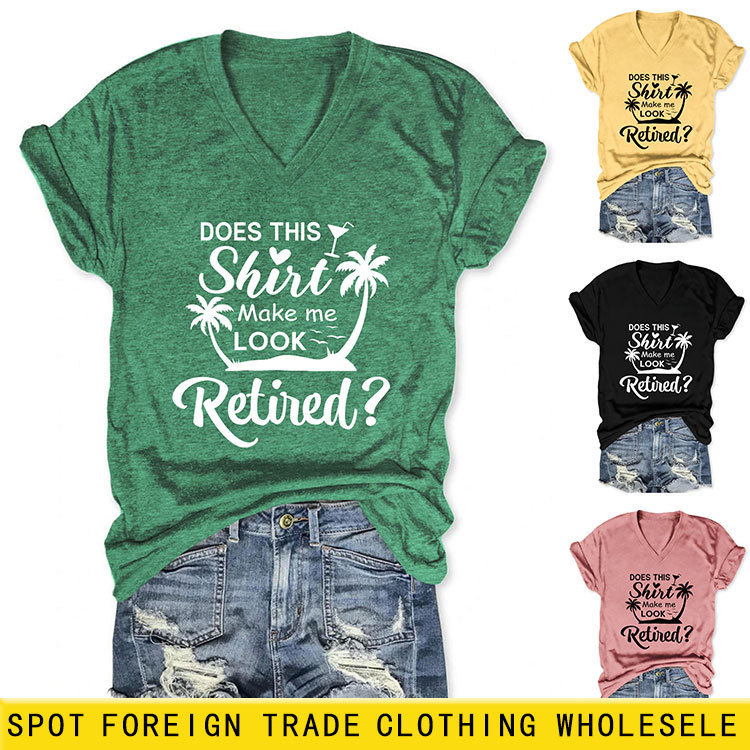 Does This Shirt Make Amazon Wish They Had an Independent Site for Casual, Fashionable, Comfortable Women's V-Neck Short-Sleeve T-Shirts? Does This Shirt Make Amazon Wish They Had an Independent Site for Casual, Fashionable, Comfortable Women's V-Neck Short-Sleeve T-Shirts?