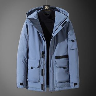 Winter New Youth Cotton Outwear Men's Short Thickeneded Winter Outwear Warm Casual Men's Outwear Korean Style Jacket
