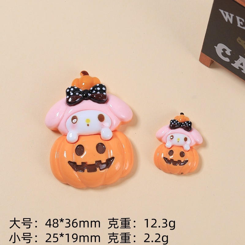 漫画風大小ハロウィンおしゃれクリエイティブ手作りDIYクリーム接着剤樹脂小物装飾材料卸売|undefined