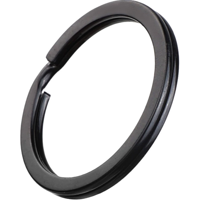 30 мм чистый черный плоский брелок круглый брелок ювелирные изделия игрушка багаж чашка для воды подвесное кольцо аксессуары для карабина