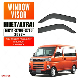 Suitable for Daihatsu HIJET S500 car window rain and Weather Shield Daihatsu S700Window visor