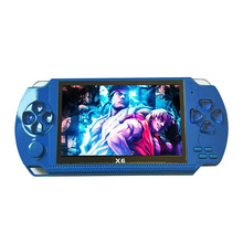 X6掌上游戏机 英文带摄像头8G掌上游戏机 工厂直销 特价批发 跨境