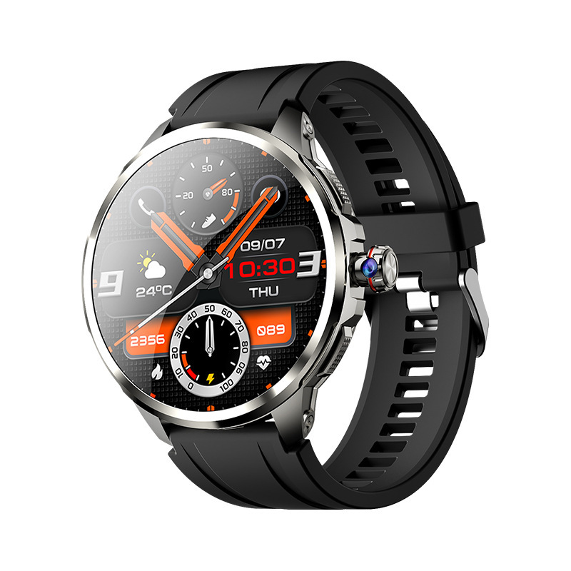 Reloj inteligente transfronterizo H99 Globali 5G Reloj de pantalla grande de 1.95 pulgadas de rotación de la foto frecuencia cardíaca presión arterial doble sistema