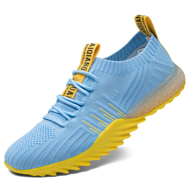 Internet Celebrity zapatilla de deporte de las mujeres 2020 nuevo verano malla transpirable volando tejido Coco zapatos de las mujeres nuevos zapatos casuales de las mujeres de la moda