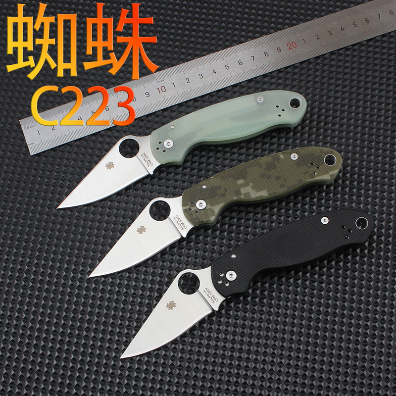 Spider C -122.999999999% off Knife Ball Bearing Outdoor Knife Cross-Border Hot-Selling Knife G10 Handle Portable Foldableing Knife Spider C -122.999999999% off Knife Ball Bearing Outdoor Knife Cross-Border Hot-Selling Knife G10 Handle Portable Foldableing Knife