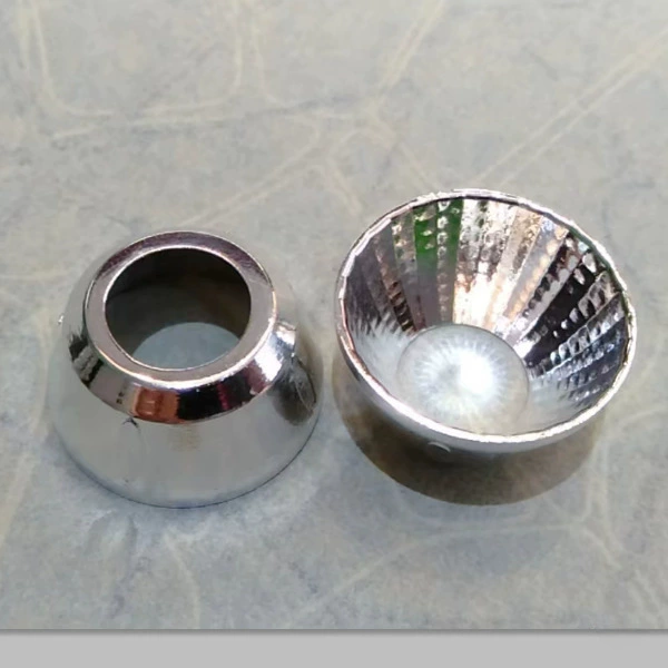 Retroreflective plastic tea cup, high power