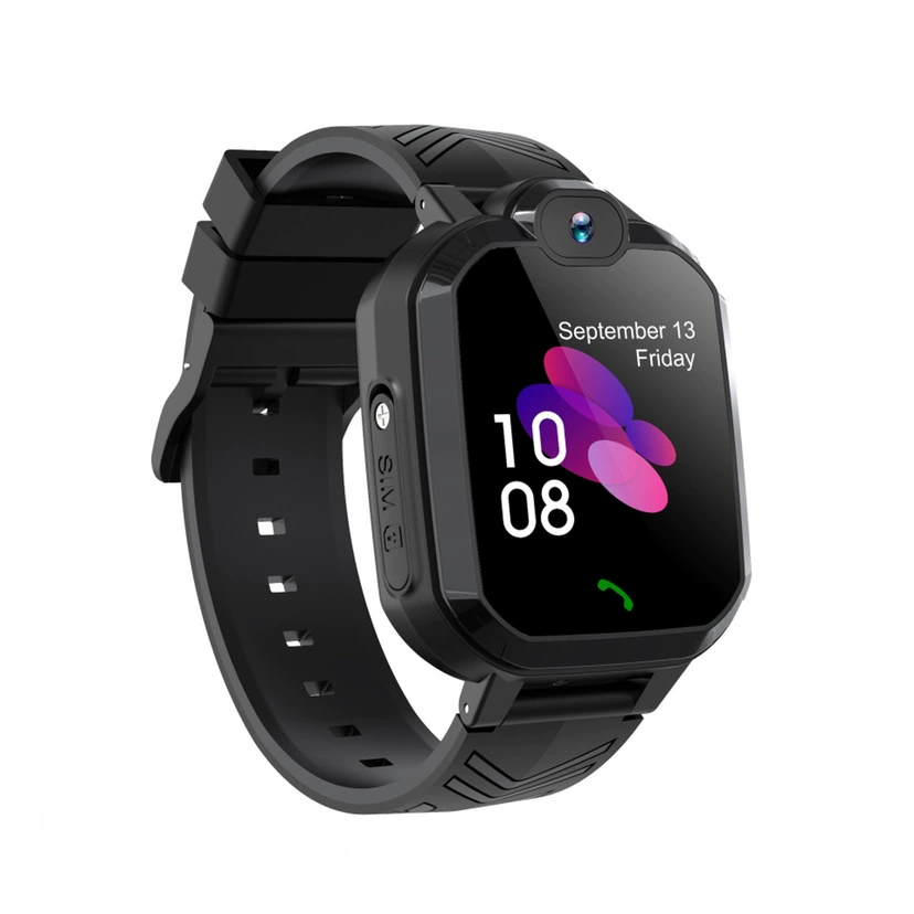 Children's waterproof bracelet for elementary school students, with synchronisation with phone, two-color children's watch, (Cross-border trading), 2G, R7 model, wide screen