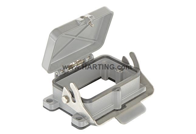 09300480321 HARTING连接器浩亭 H48B IP67保护盖下壳带盖