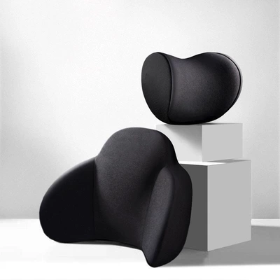 Waist support, suitable for all seasons, headrest for - mysterious-black-headrest