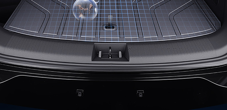 Suitable for 25 Models of Geely Boyue L Trunk Mat Tpe Trunk Mat Fourth Generation Shanhe Modification Accessories 26 New Models of Boyue