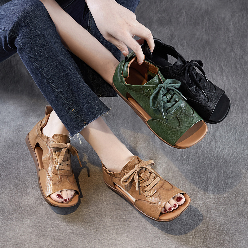 Summer retro sandals