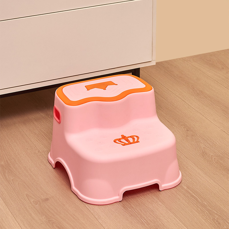Taburete para niños bebé paso de lavado de manos Taburete de lavado de corona lavado de cara taburete de paso antideslizante banco de aumento de altura transfronterizo