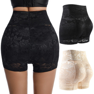 Cross-border Hip-lifting Pants Women's Hip-lifting Pants Hip-lifting Pants Sponge Padded Fake Ass Lace Body-shaping Hip-lifting Pants