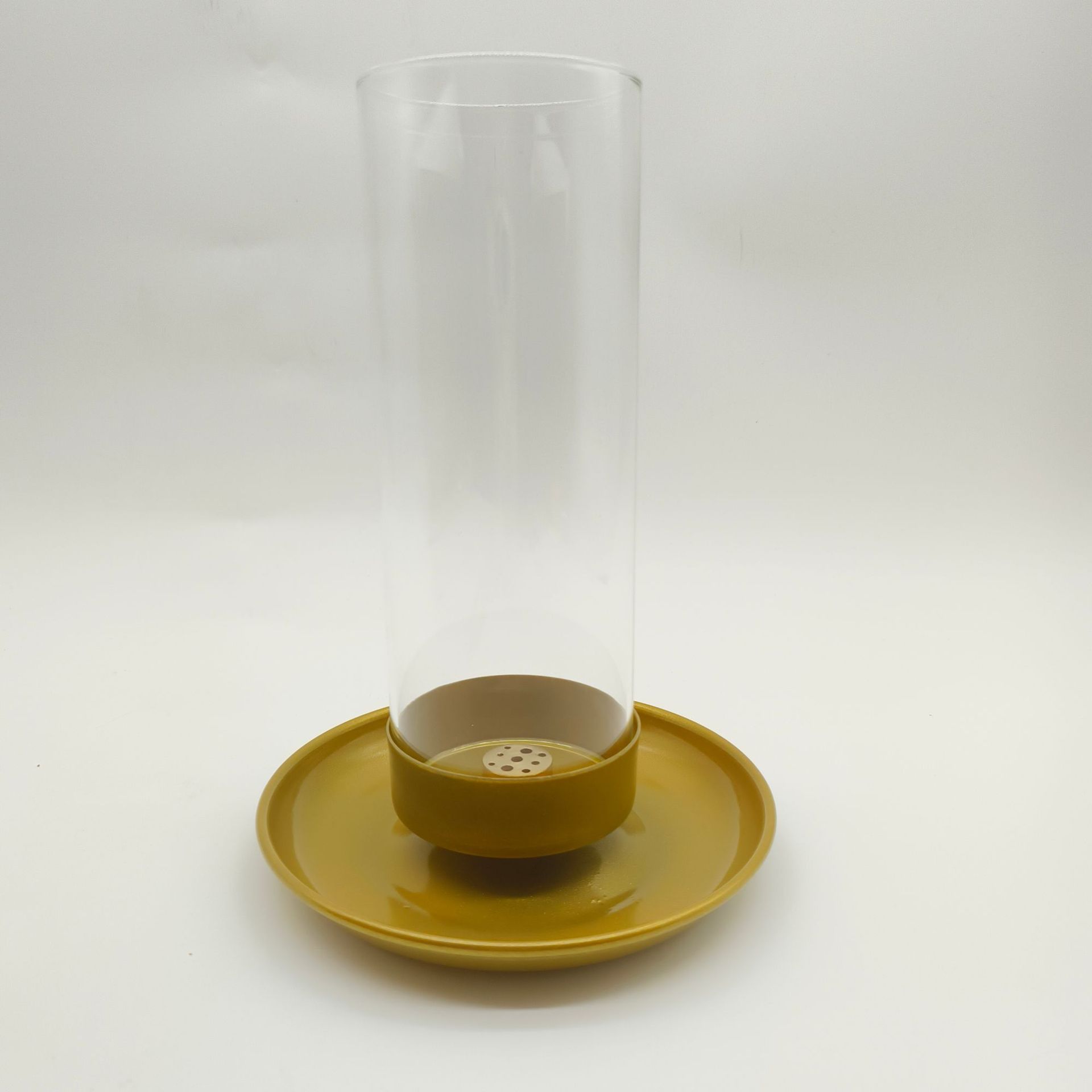 디스크 원형 병 백단향 스탠드