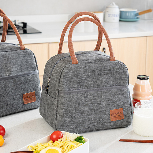 New manufacturer supply cationic aluminum foil cotton lunch lunch bag multi-style picnic work meal insulation bag