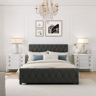 Bedroom Category Modern Creative Soft Bed Frame Leather Art Bed Frame Fabric Can Be Customized