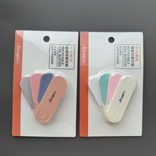 今之逸品旋转式指甲抛光锉抛光海绵折叠式美甲工具现货批发