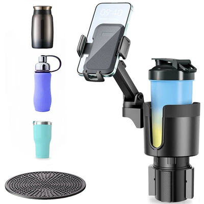 Yeni çoxfunksiyalı avtomobil su qabı tutacağı, iki-birində fincan, telefon, içki tutacağı