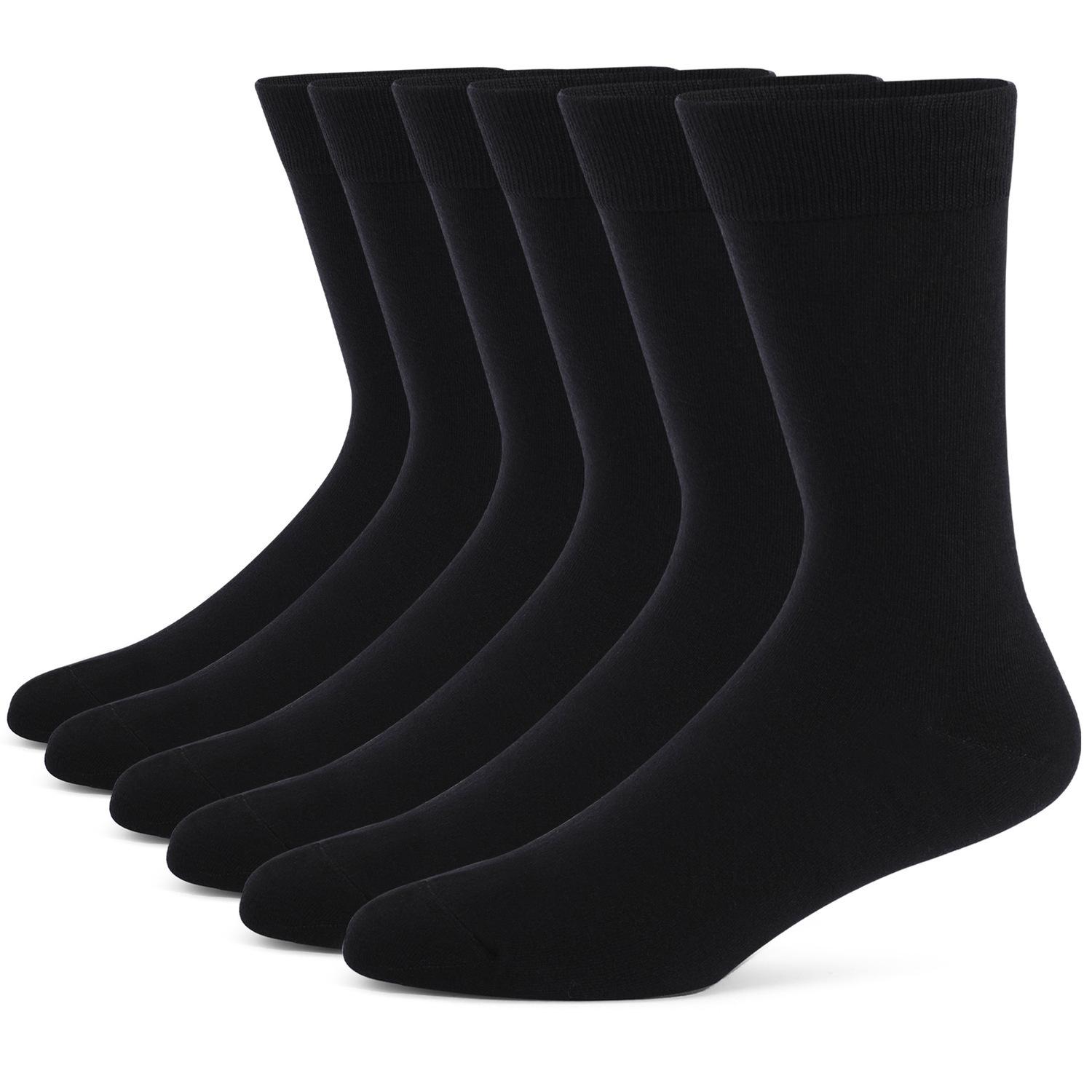 Transfronterizos Amazon calcetines de tamaño 47 hombres de negocios calcetines de caballero estriadas de diamante negro americano