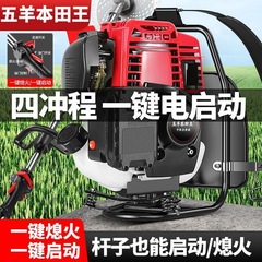 Wuyang 4 ストローク芝刈り機バックパック刈払機家庭用多機能ガソリン農業収穫開墾および除草機