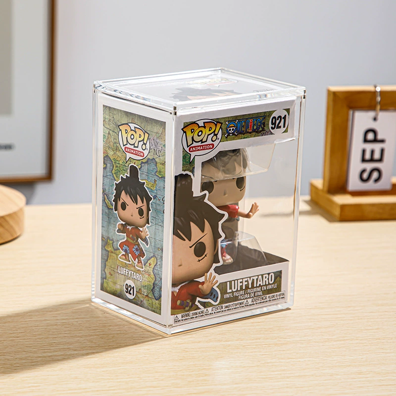 Подходящая для 4-дюймовой Funko Pop! защитная коробка слепой коробки из акрила пылезащитная и высоко прозрачная штабелируемая витрина для коллекции