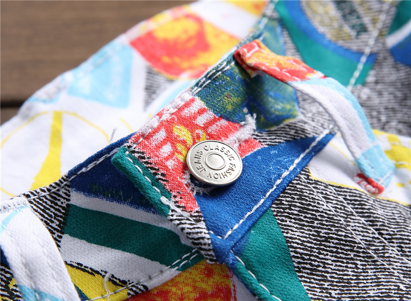 Quattro stagioni nuovi jeans stampati digitali elastici stereo 3D da uomo # 039; collant da uomo per parrucchiere da parrucchiere # 039; 5005_voghion.com