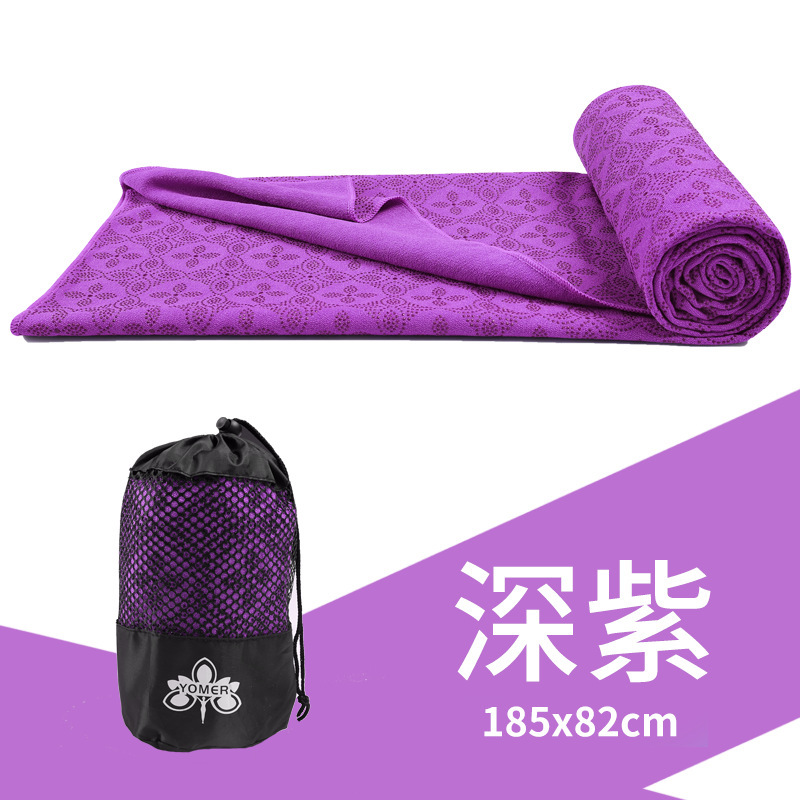 Yoga toalla absorción de sudor lavable alfombra de yoga tela de barrera de tela sucia manta portátil toalla de yoga fábrica de deporte comercio al por mayor