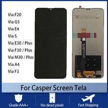 外贸批发适用Casper Via F20 F30 E4 F3 Plus LCD手机屏幕总成