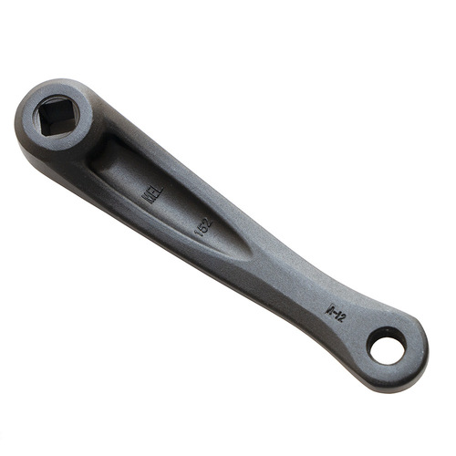 公路车折叠车方孔大齿盘牙盘腿 左曲柄140/152短腿左曲柄腿菱形孔