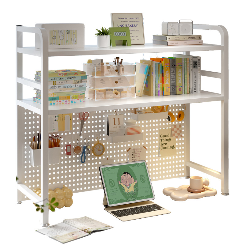 Estante sobre la caja de arena para gatos