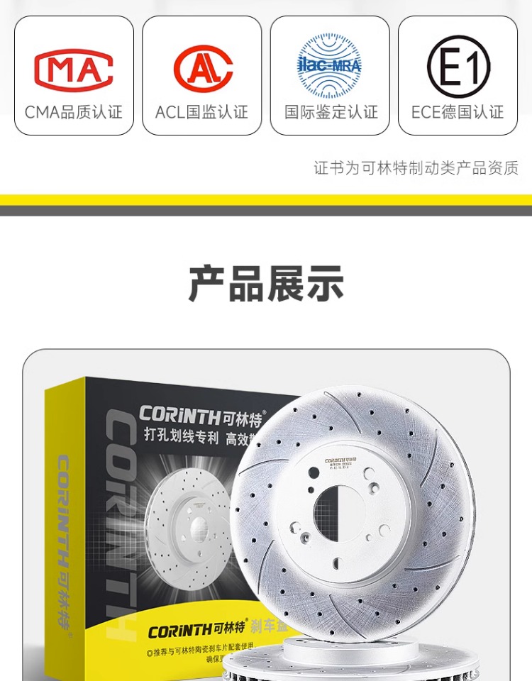 Suitable for Honda Accord Fit Civic Xrv Jade Binzhi Lingpai Odyssey Crv Crown Road Brake Disc Accessories