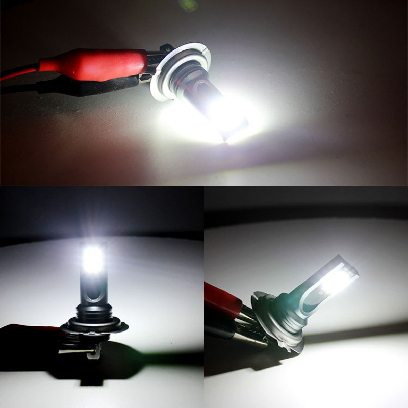 Lámpara de niebla 3030 12LED H7 DC12V - 24V 24W Lámpara de niebla LED