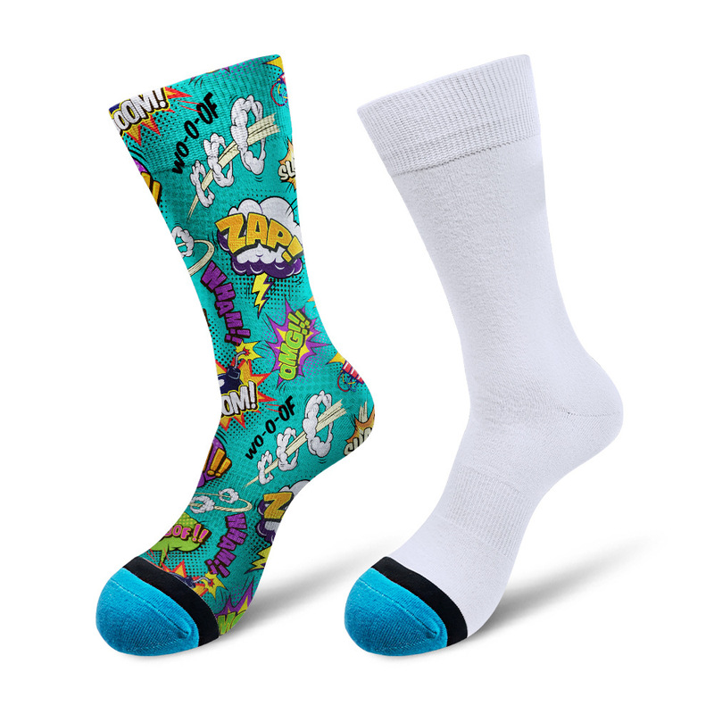 3D Digital Printing Polyester Fiber Mid-Tube Pure Polyester White Socks Embryo Socks Sports Sublimation 360 Transfer Blank Socks 3D Digital Printing Polyester Fiber Mid-Tube Pure Polyester White Socks Embryo Socks Sports Sublimation 360 Transfer Blank Socks