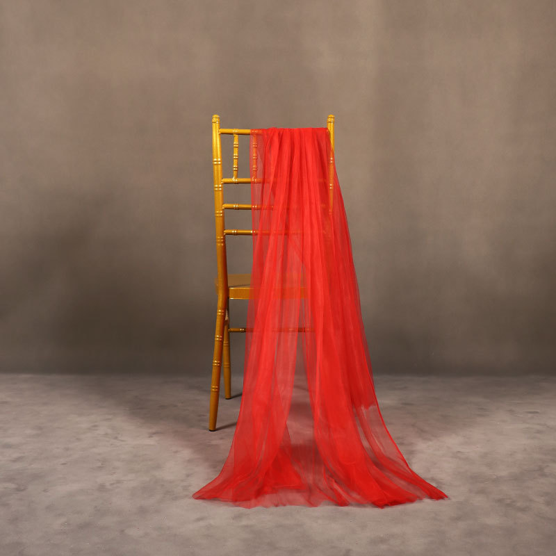 Sillas de boda transfronterizas cortina tela