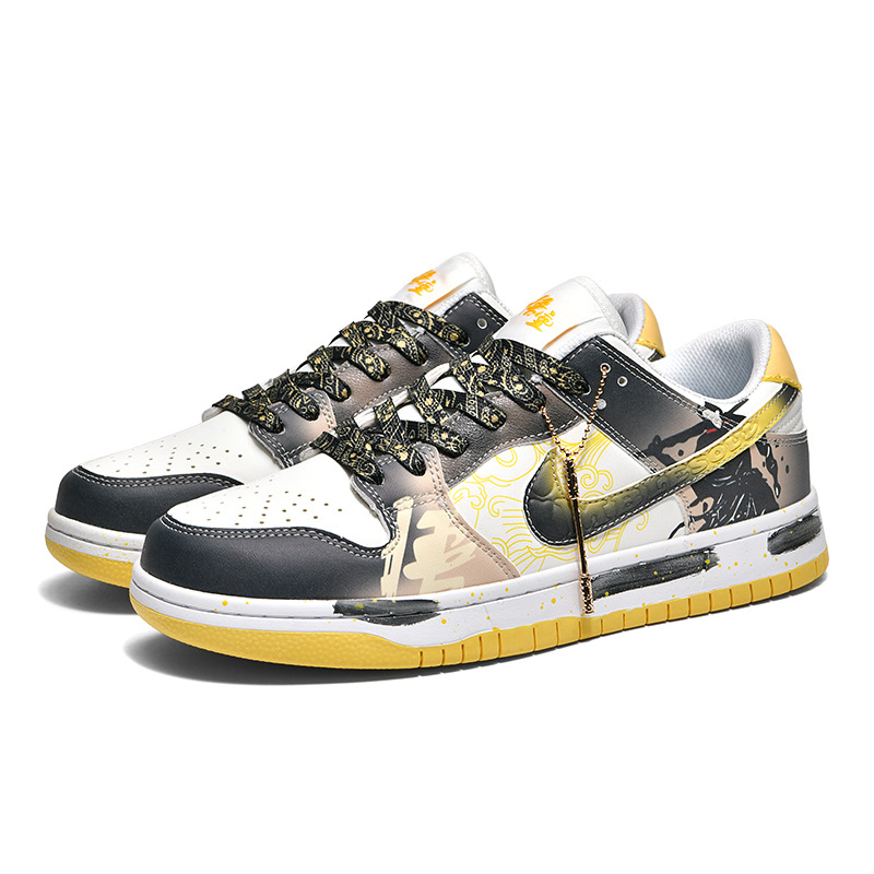 Schneaker Black Myth Wukong Limited Edition Dunk Basketball Shoes Running Fashion Trend Sports Shoes Men's Breathable Sneakers