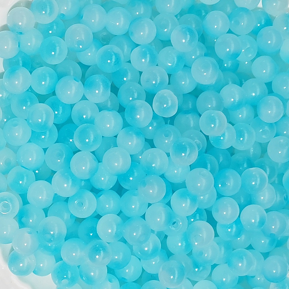 A2#Blue gradient [8mm two-color beads]