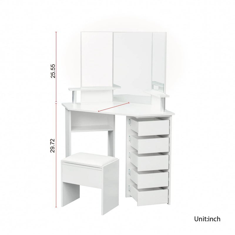 Nuevo moderno nórdico simple tocador multi-funcional almacenamiento gabinete de almacenamiento integrado pequeño apartamento dormitorio vestidor Mesa