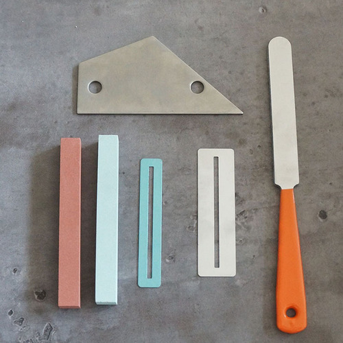 Fret repair and care file tool kit Guitar electric bass leveling ruler gasket polishing stone fret file 6-piece set